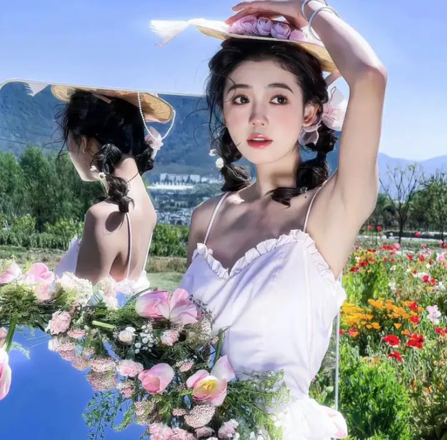帐棚顶上的马戏团艺人